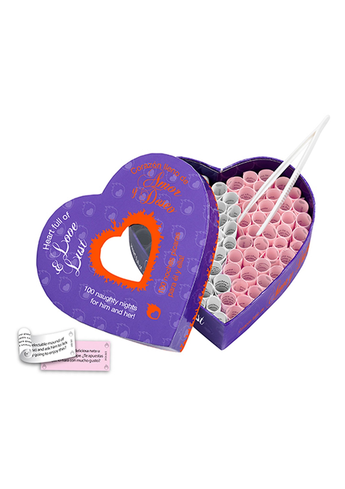 Tease&Please Heart/Corazon Love&Lust ENG/ES ASSORT - 0
