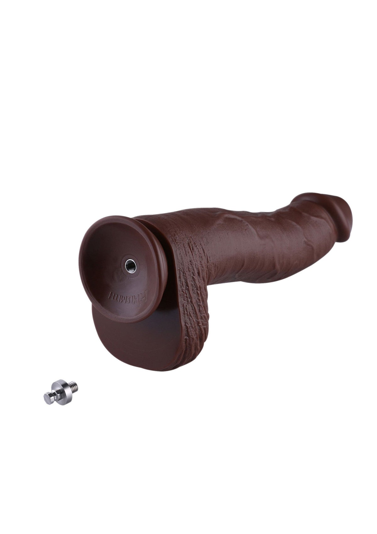 Hismith KlicLok Dildo 32 cm BROWN - 8
