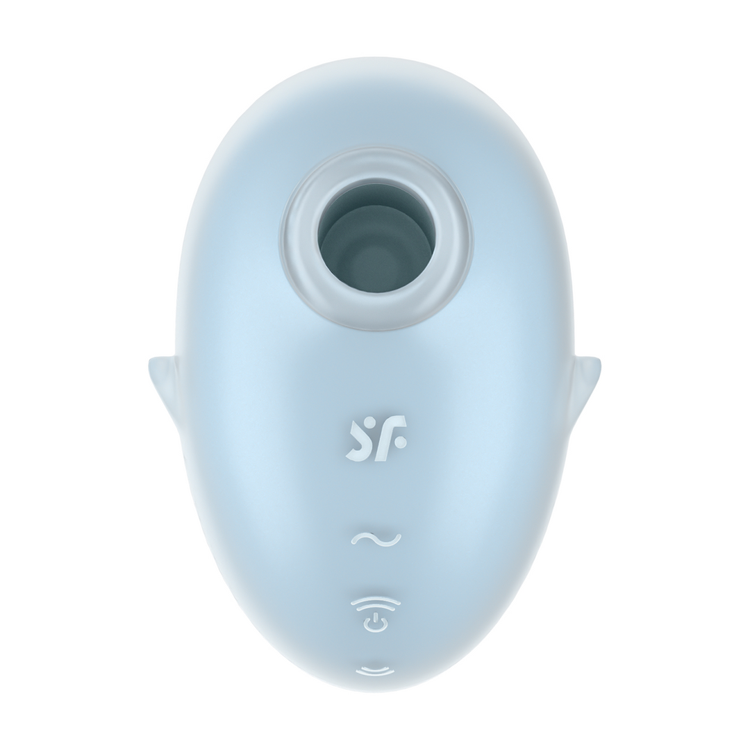 Cutie Ghost - Air Pulse Vibrator - Blauw Blau - 4