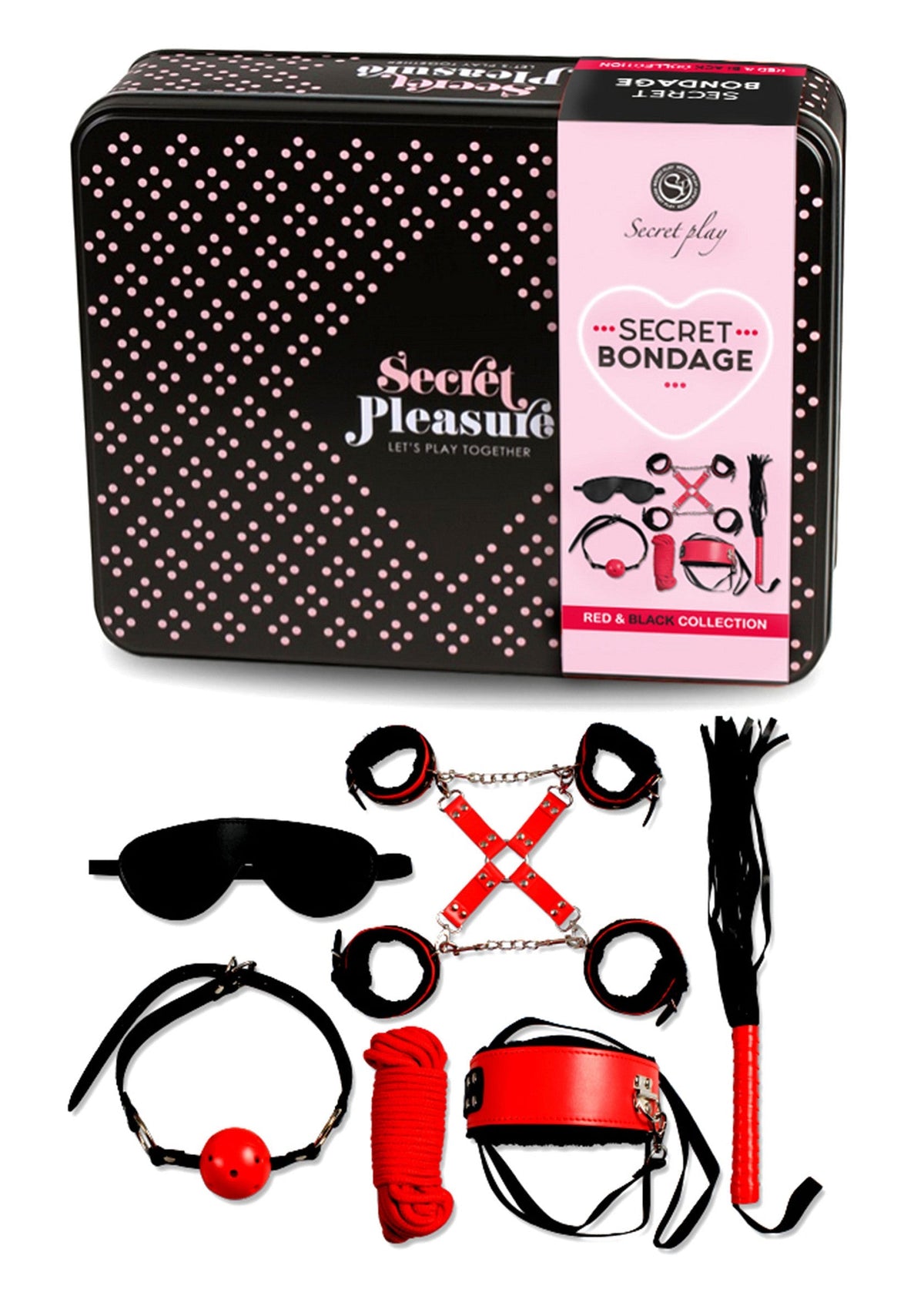 Bondage Kit Two Colours RED - 0