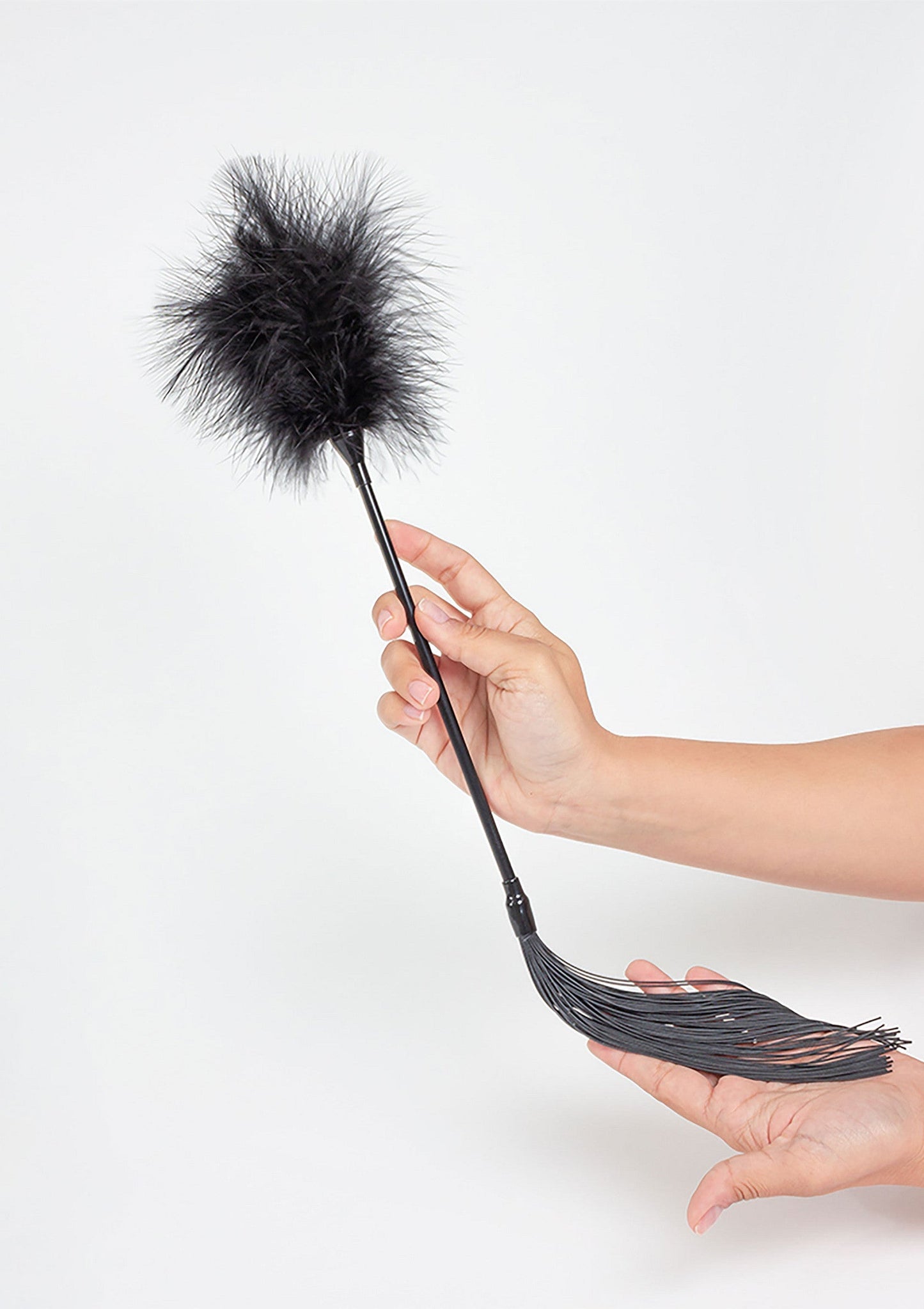 Feather Tickler & Whip BLACK - 3
