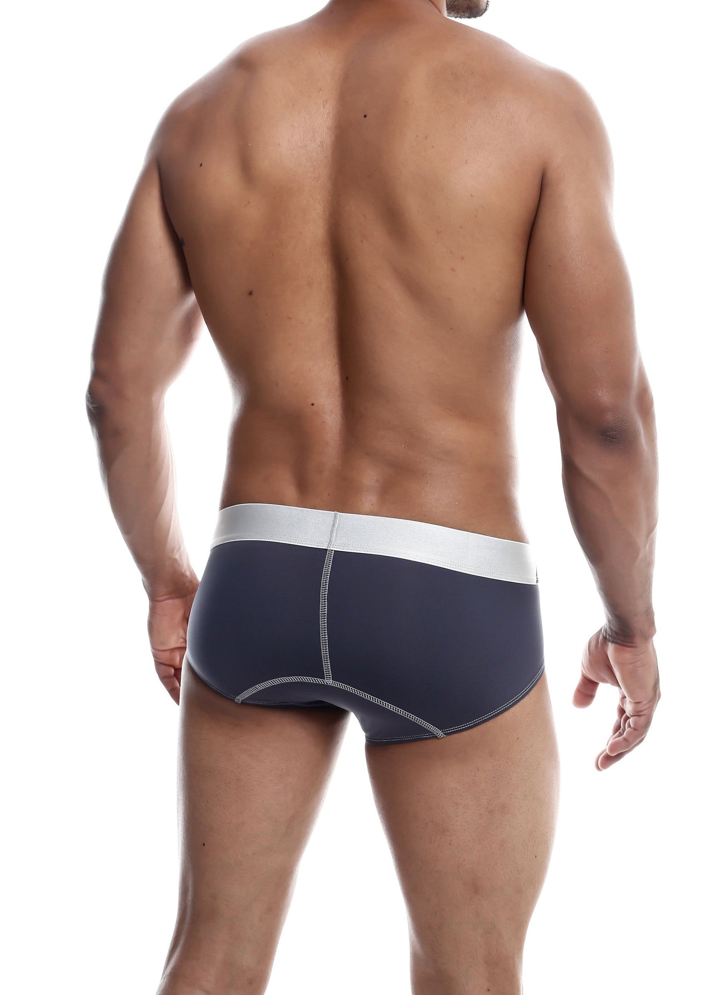 MaleBasics Microfiber Brief GREY S - 18