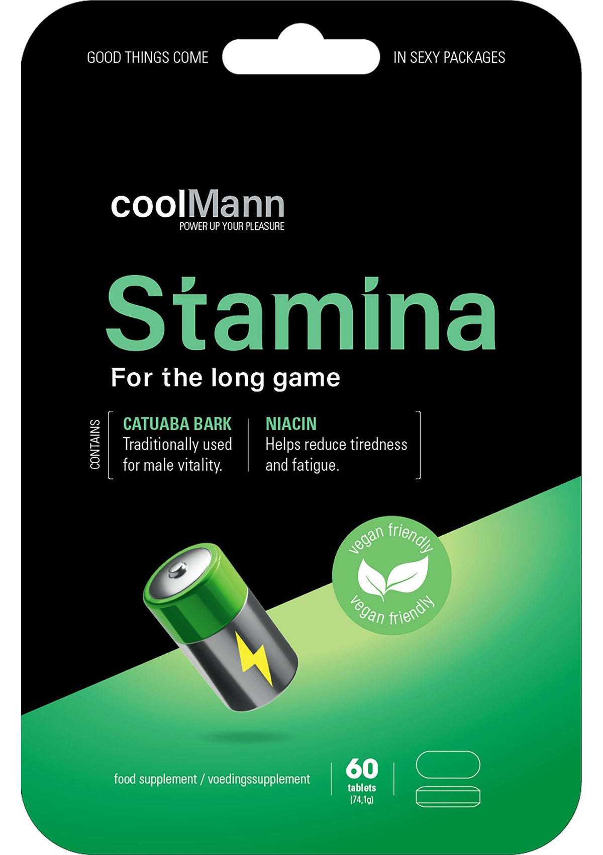 CoolMann Stamina 60 pcs NATUREL - 0