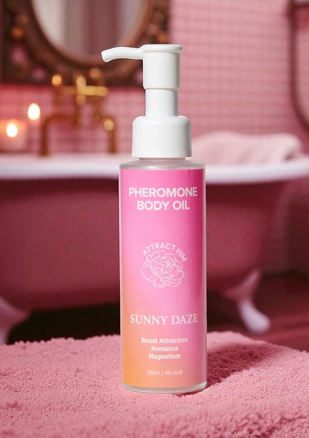 Phero Body Oil Attract Him 120 ml SUNNYDAZE 120 - 2