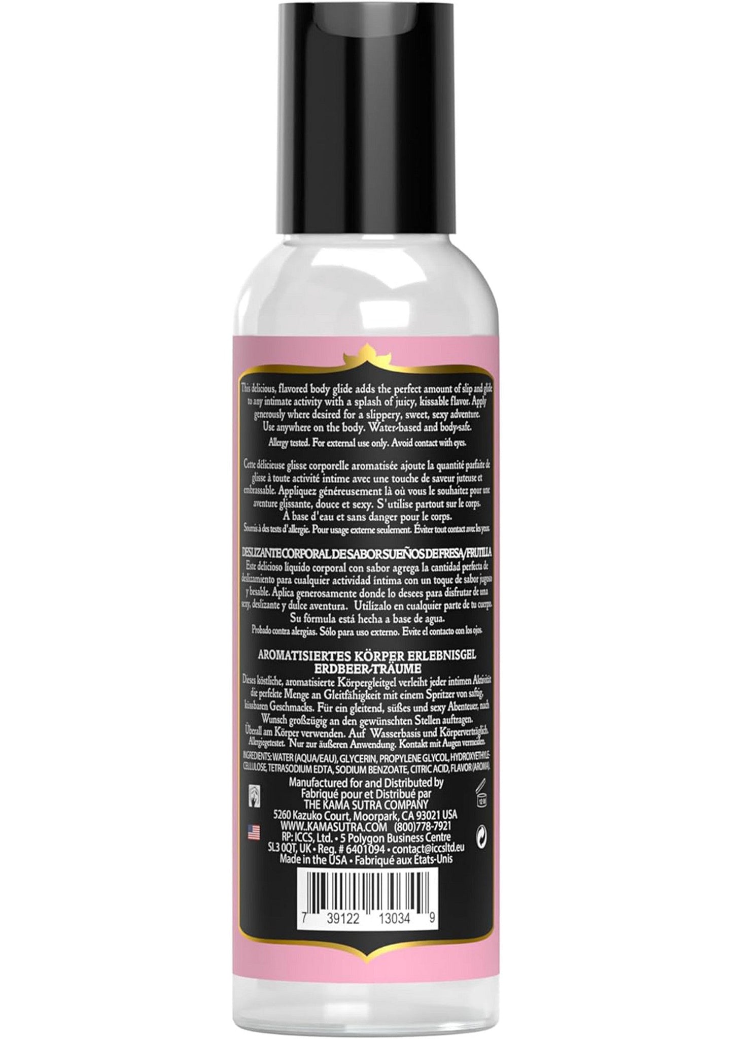 Divine Nectare Flavored Body Glide 60 ml STRAWBERRY 60 - 1