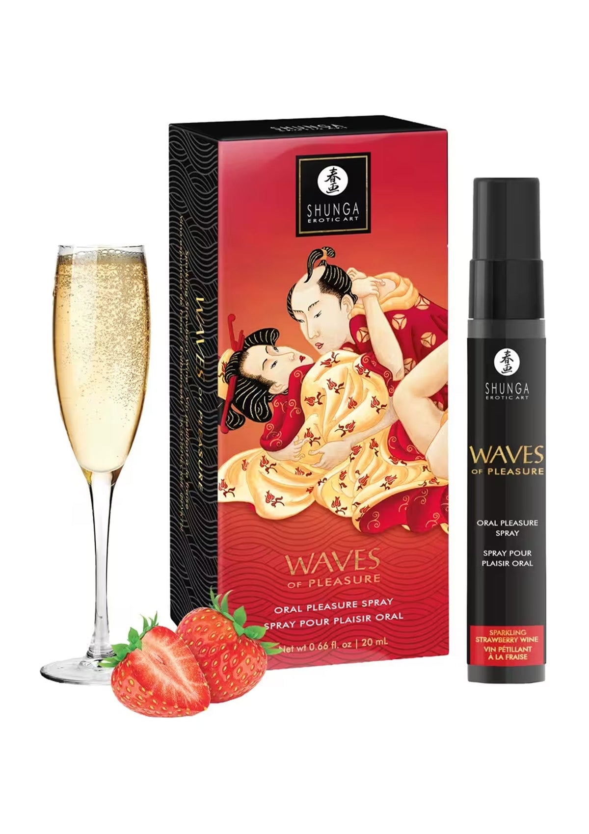 Waves of Pleasure Oral Spray 20 ml STRAWBERRY 20 - 0