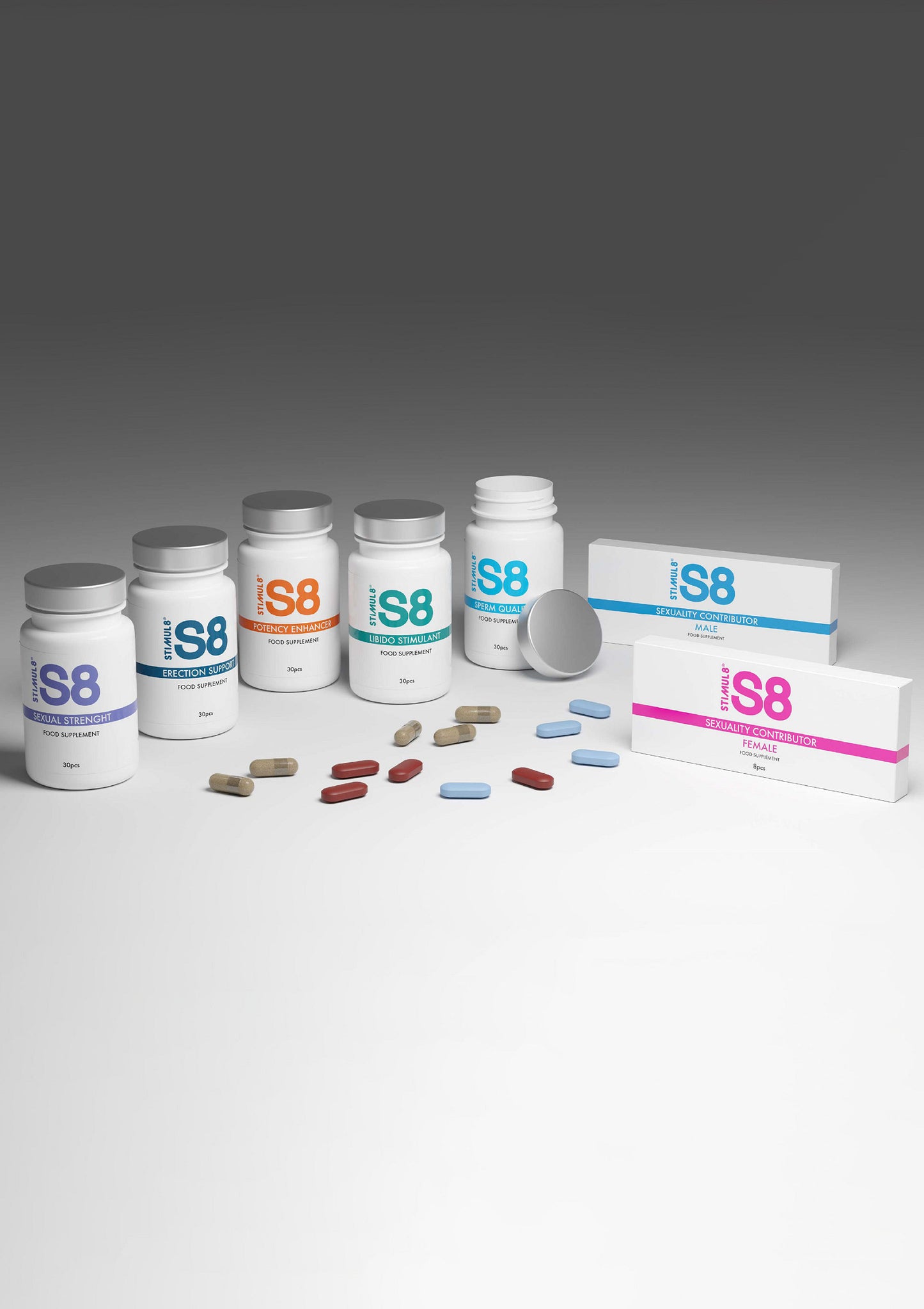 S8 Sexual Strength Tabs 30 Pcs 509 - 1