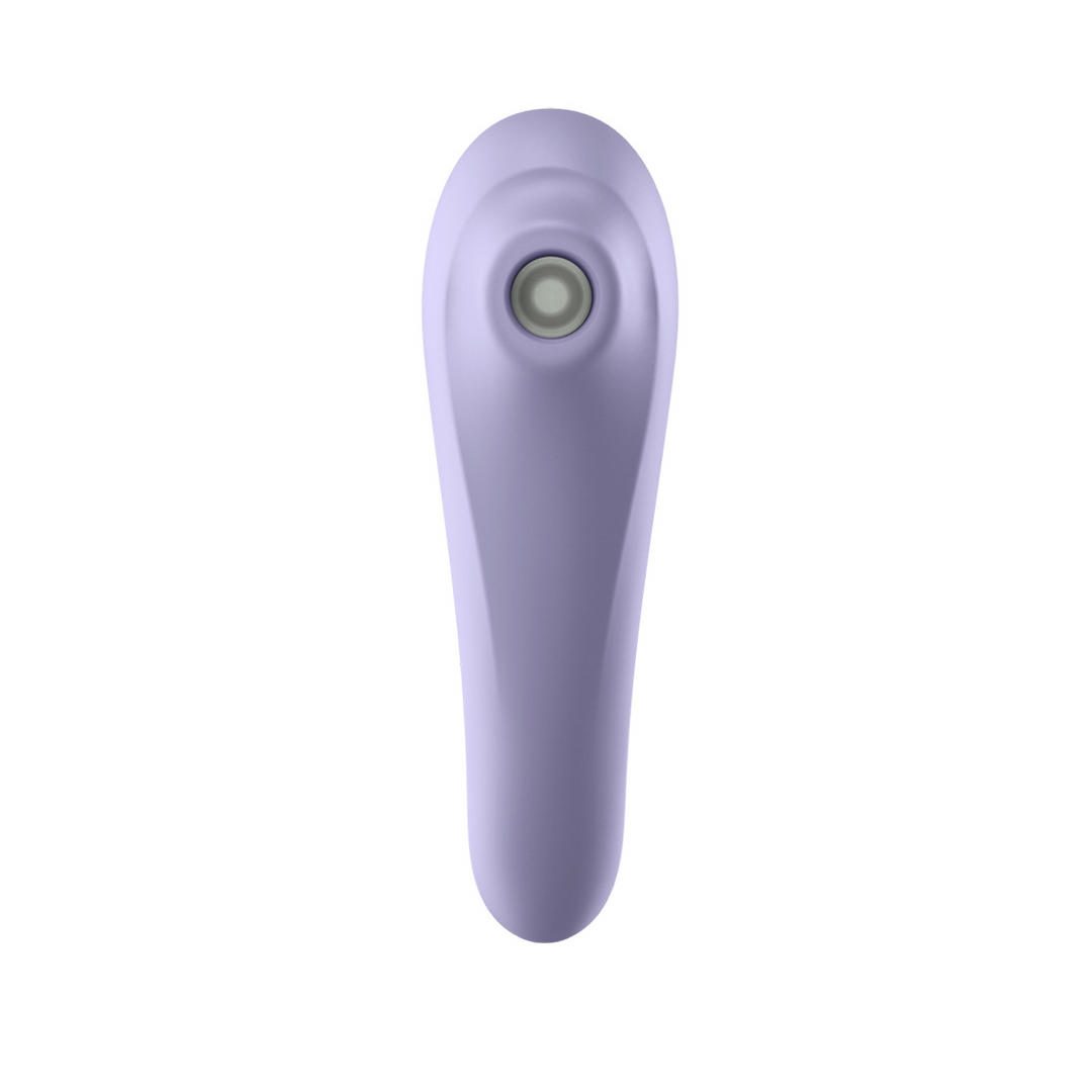 Dual Pleasure - Air Pulse Vibrator - Mauve Rot - 1