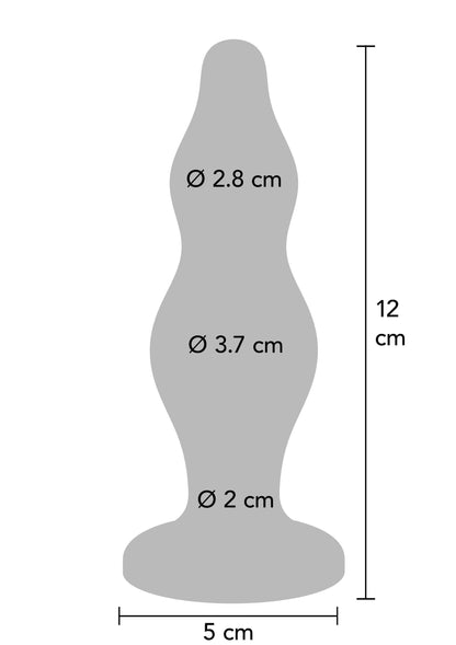 The Striker Buttplug BLUE - 3