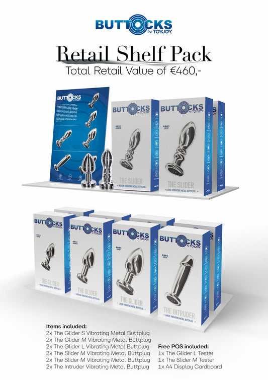 Toyjoy Buttocks Retail Shelf Pack