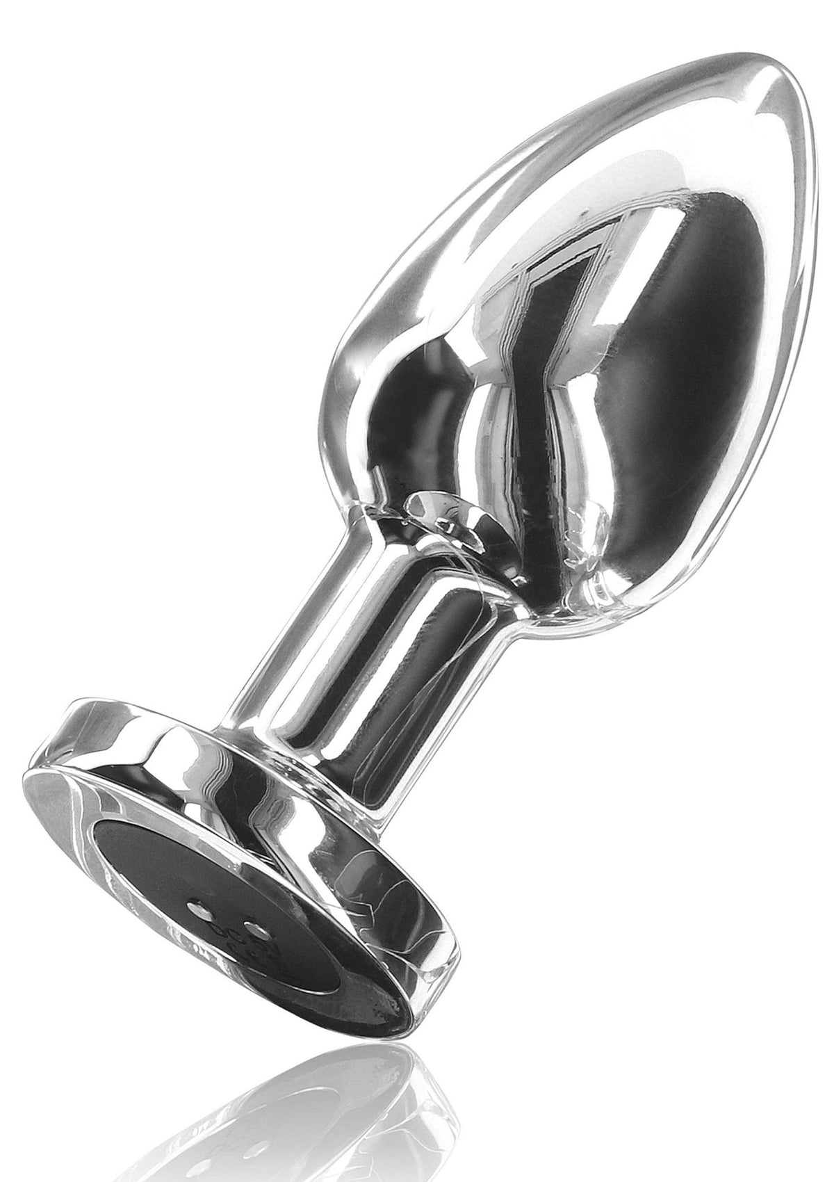 The Glider Vibrating Plug Large SILVER - 0