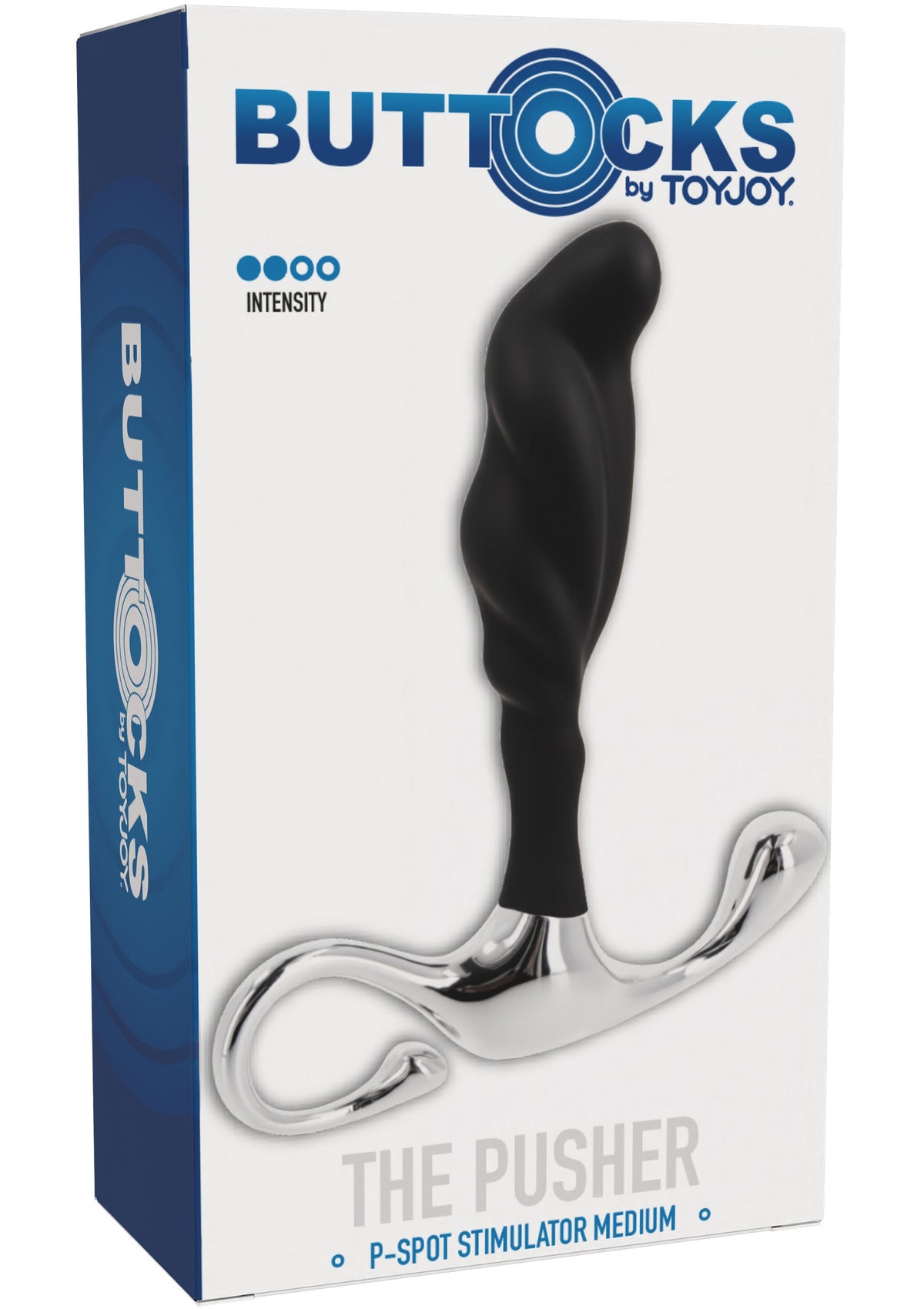 The Pusher P-Spot Stimulator Medium BLACK - 1
