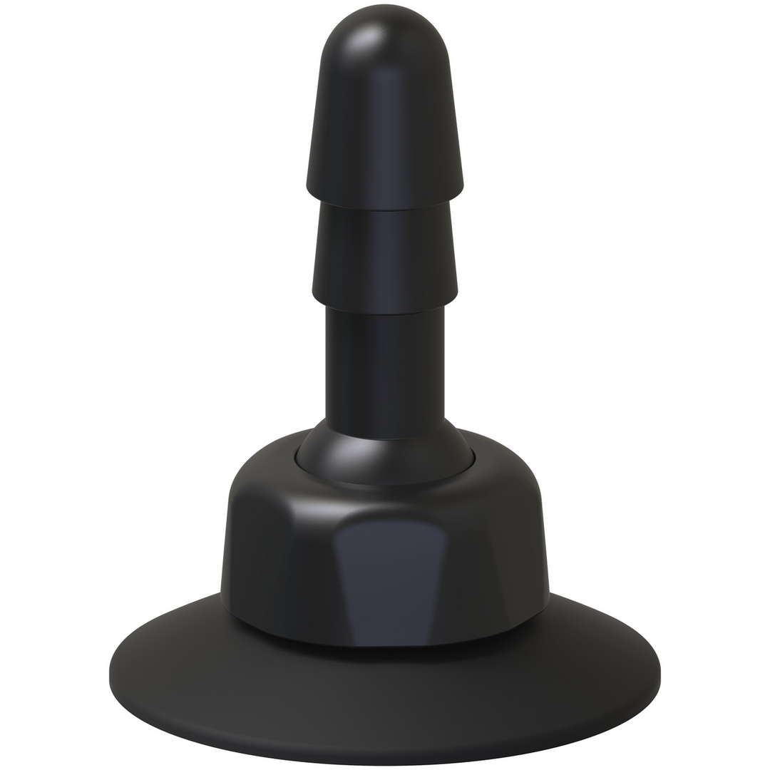 Deluxe 360 Swivel - Butt Plug met Zuignap - 2 Stuks Schwarz - 3