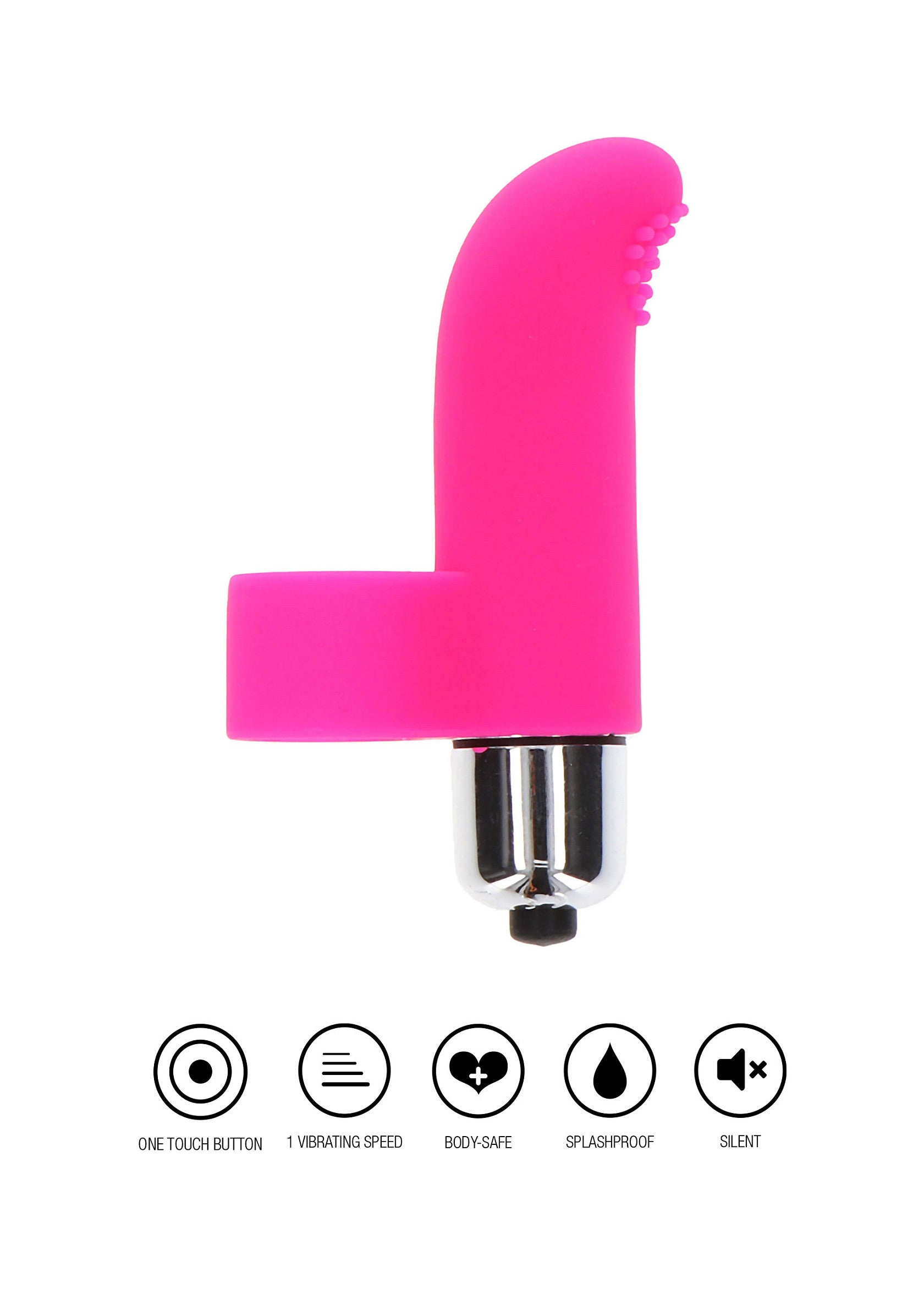 ToyJoy Finger Vibe Tickle Pleaser PINK - 2