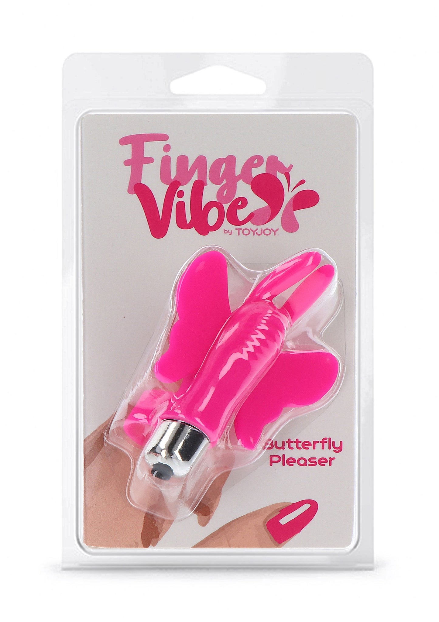 ToyJoy Finger Vibe Butterfly Pleaser PINK - 0