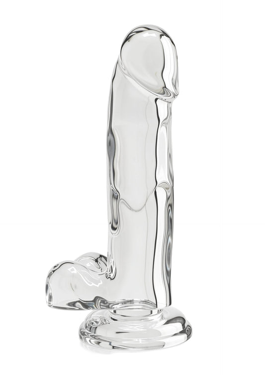Clear Dildo TPE 18 cm