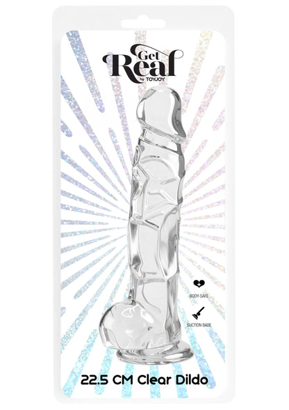 Clear Dildo TPE 22.5 cm CLEAR - 2
