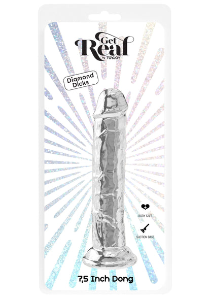 ToyJoy Get Real 19 cm Clear Dong TRANSPA - 3