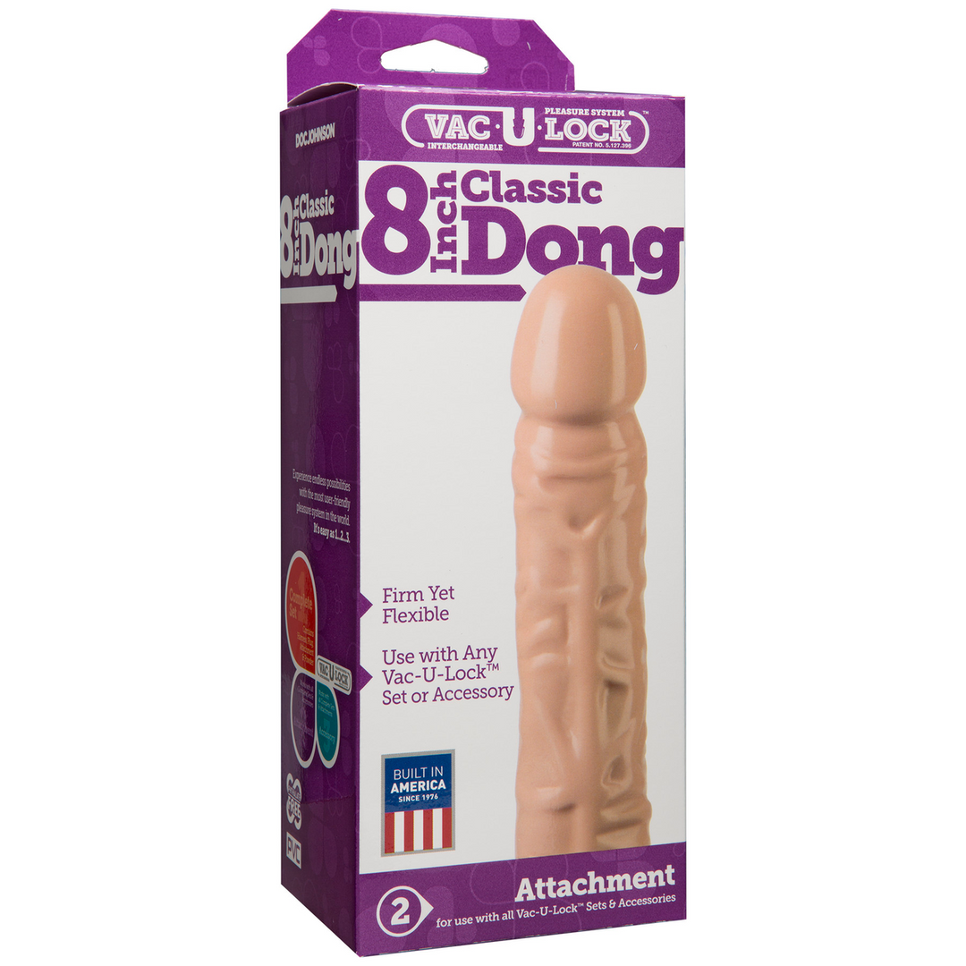 Classic Dildo - 8 / 20 cm Weiß - 2