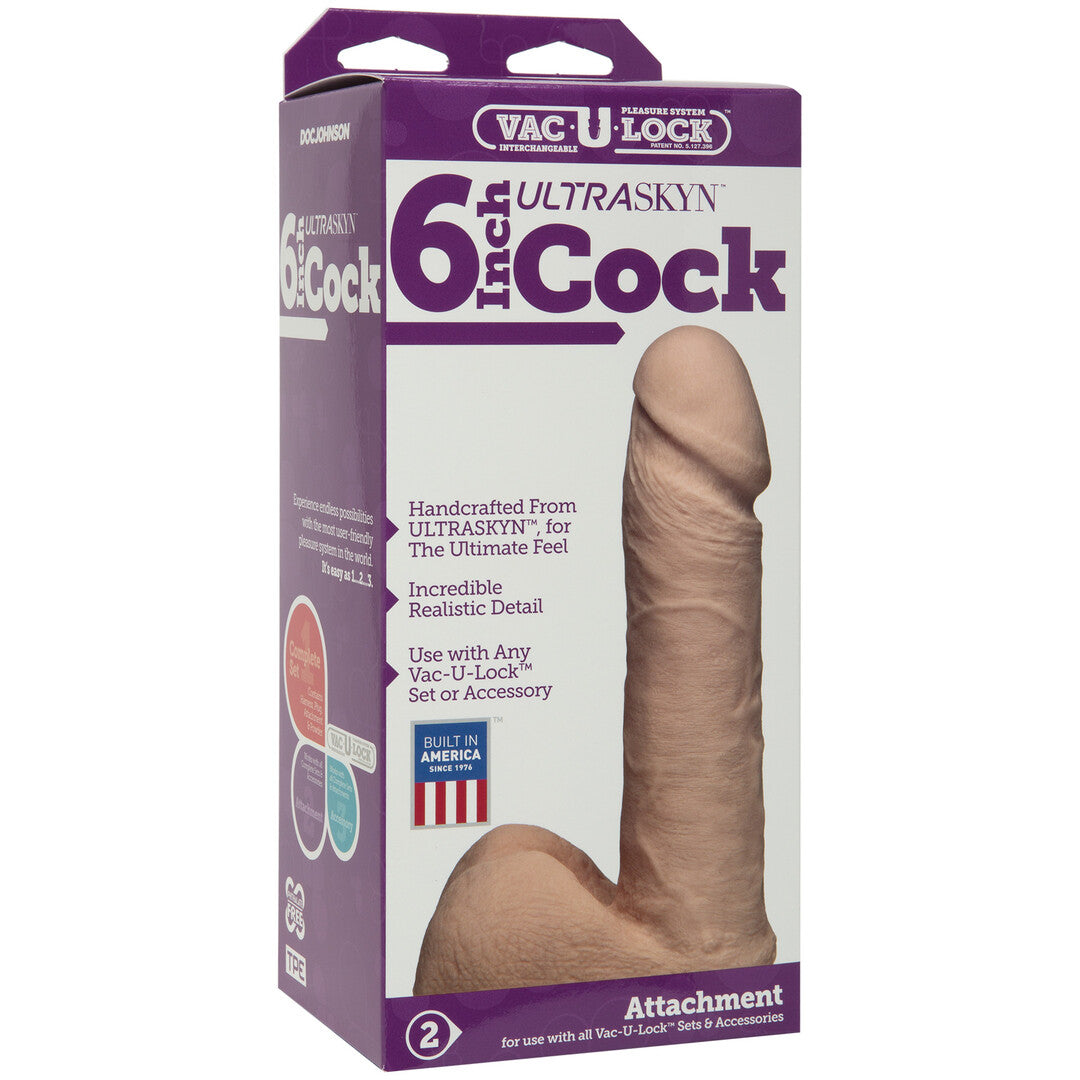 Realistisch ULTRASKYN Dildo - 6 / 15 cm Fleischfarben - 1