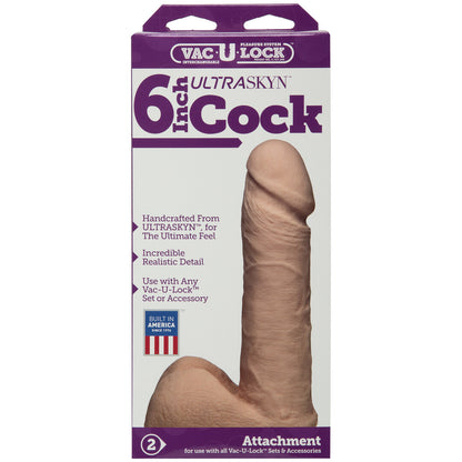 Realistisch ULTRASKYN Dildo - 6 / 15 cm Fleischfarben - 2