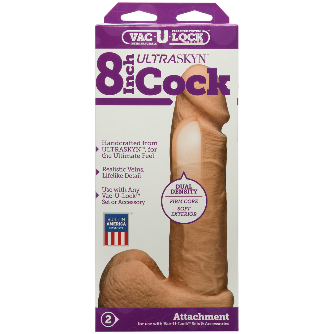 Realistisch ULTRASKYN Dildo - 8 / 20 cm Fleischfarben - 2