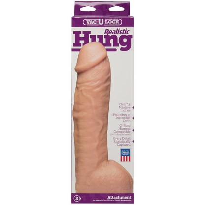 Realistic Hung - Realistic Dildo - 13 / 32 cm Weiß - 0