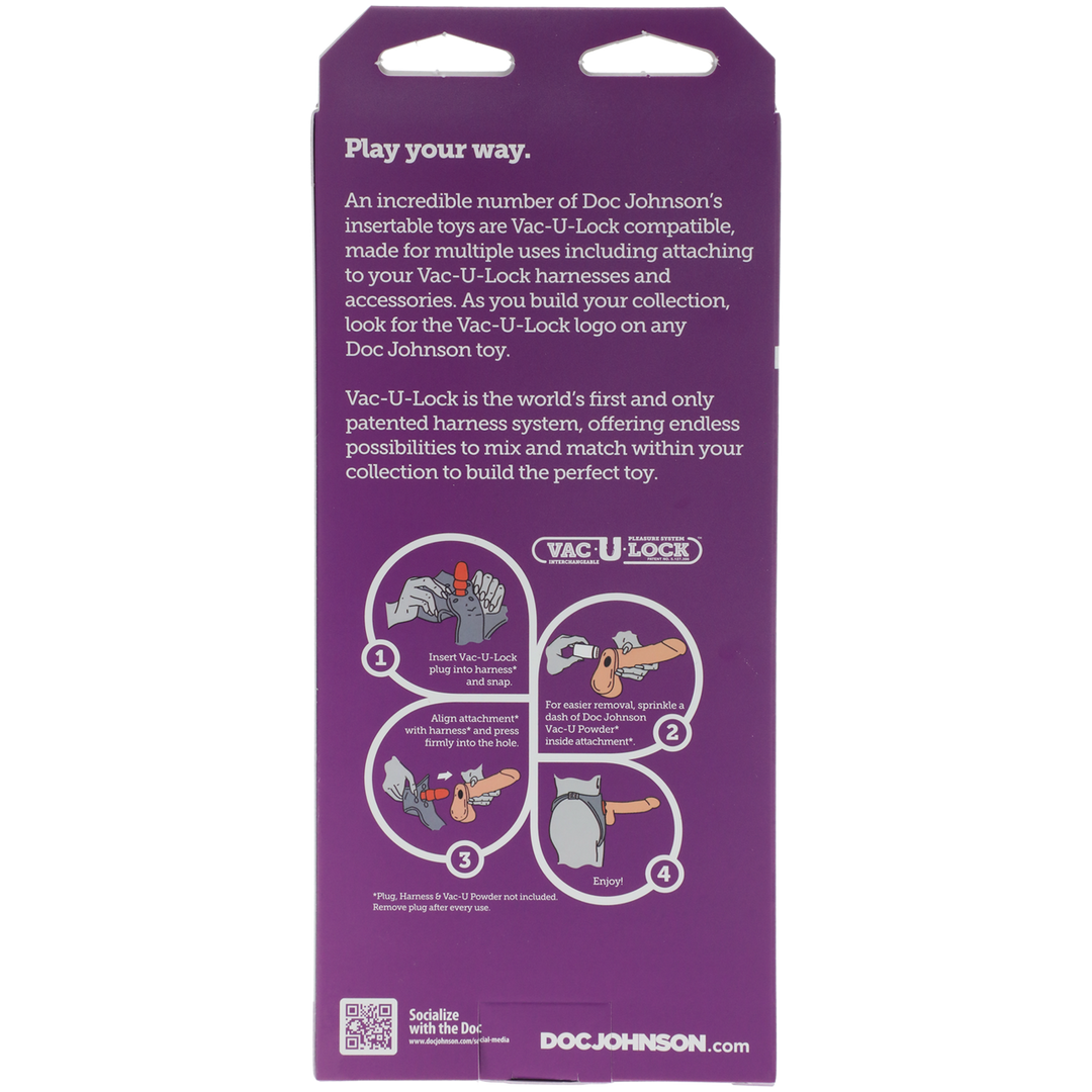 UR3 Cock - 6 / 16 cm - Bruin Braun - 2