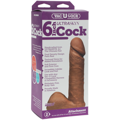 UR3 Cock - 6 / 16 cm - Bruin Braun - 1