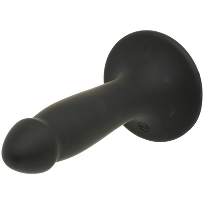 Glad Siliconen Dildo Schwarz - 0