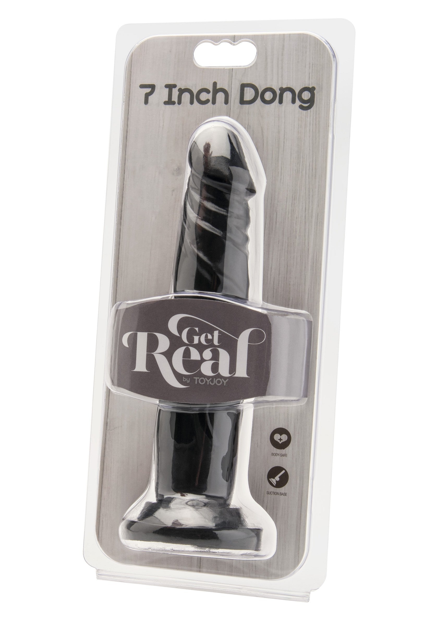 ToyJoy Get Real 18 cm Dong BLACK - 1