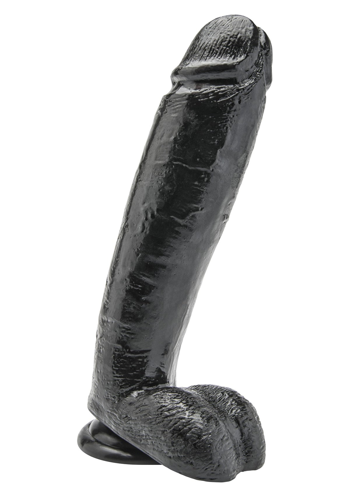 Dildo PVC 25.5 cm BLACK - 0