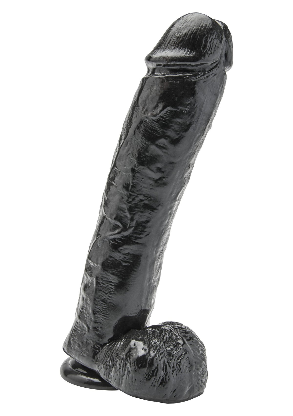 Dildo PVC 28 cm BLACK - 0