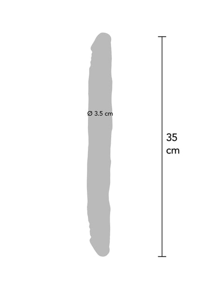 Double Dong PVC 35 cm SKIN - 1
