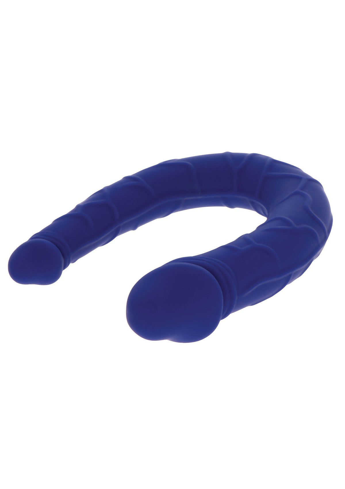 Double Dong Realistic Mini Silicone BLUE - 7