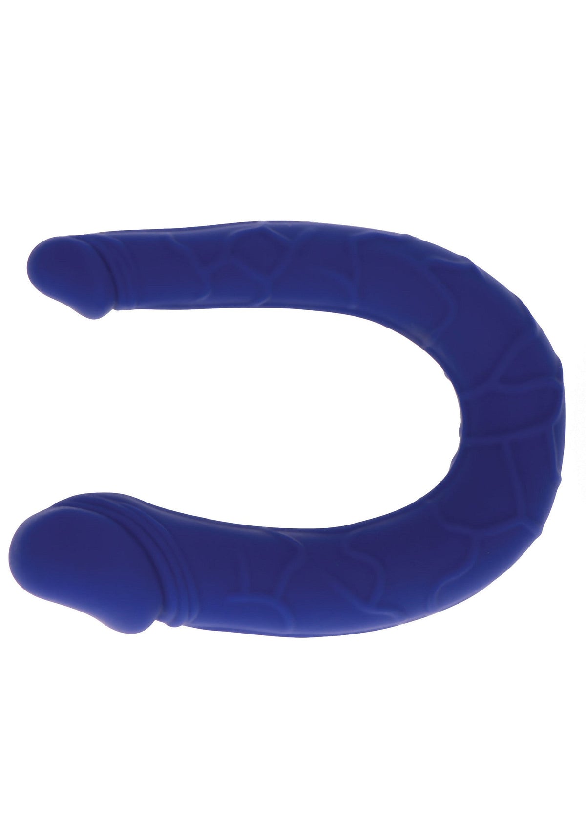 Double Dong Realistic Mini Silicone BLUE - 1