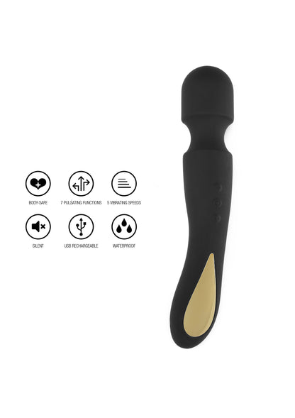 ToyJoy Luz Zenith Massager BLACK - 1