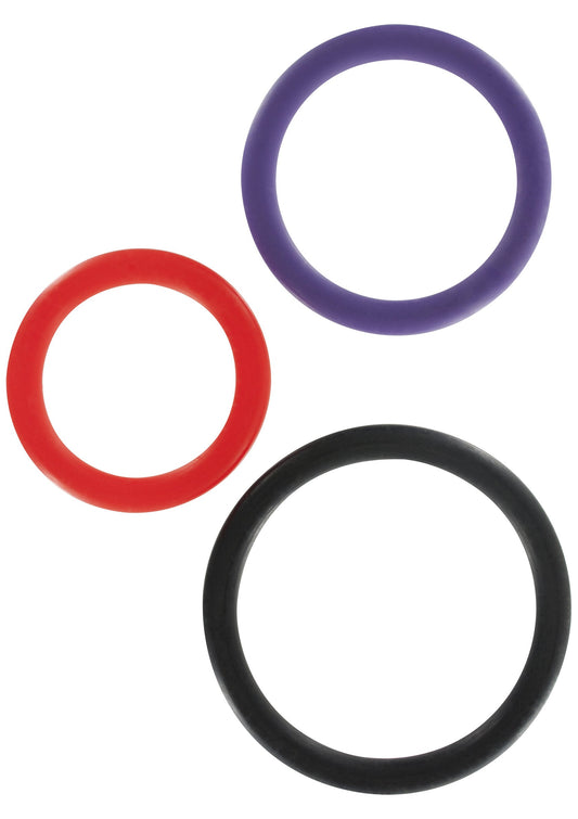 Triple Rings Multicolor 3 pcs