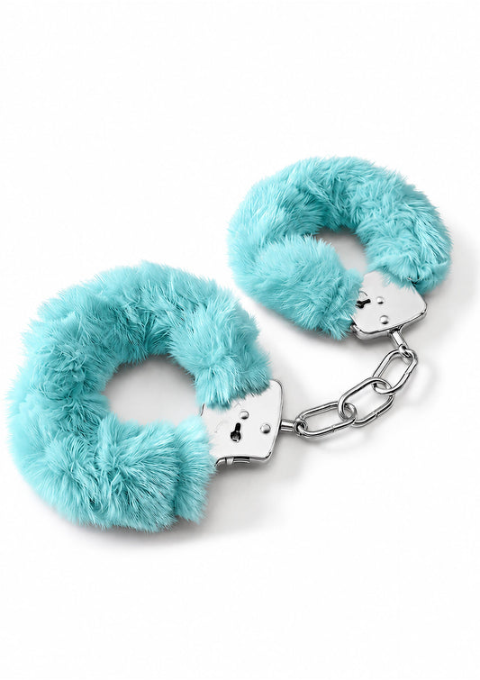 Furry Fun Cuffs - Aqua