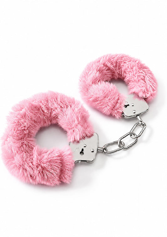 ToyJoy Classics Furry Fun Cuffs - Pink