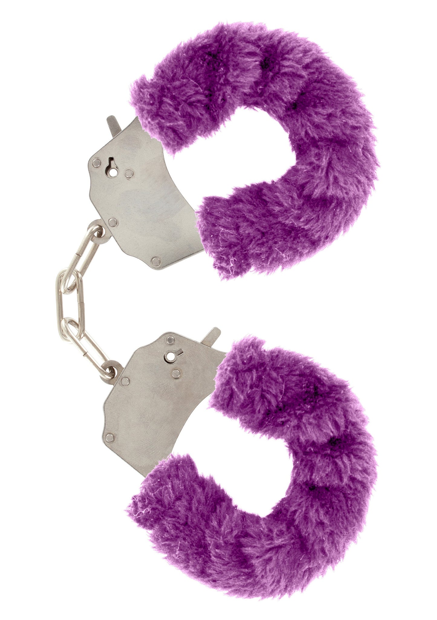 ToyJoy Classics Furry Fun Cuffs PURPLE - 1