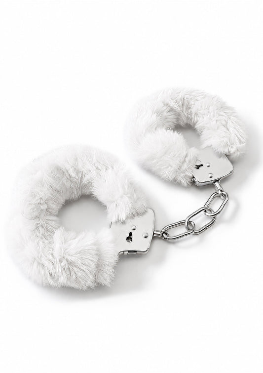 ToyJoy Classics Furry Fun Cuffs - White