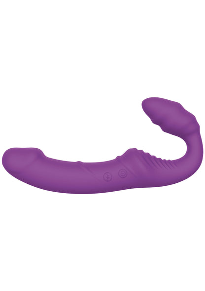 Toyjoy Designer Edition Nymphea Vibrating Strap-On PURPLE - 1