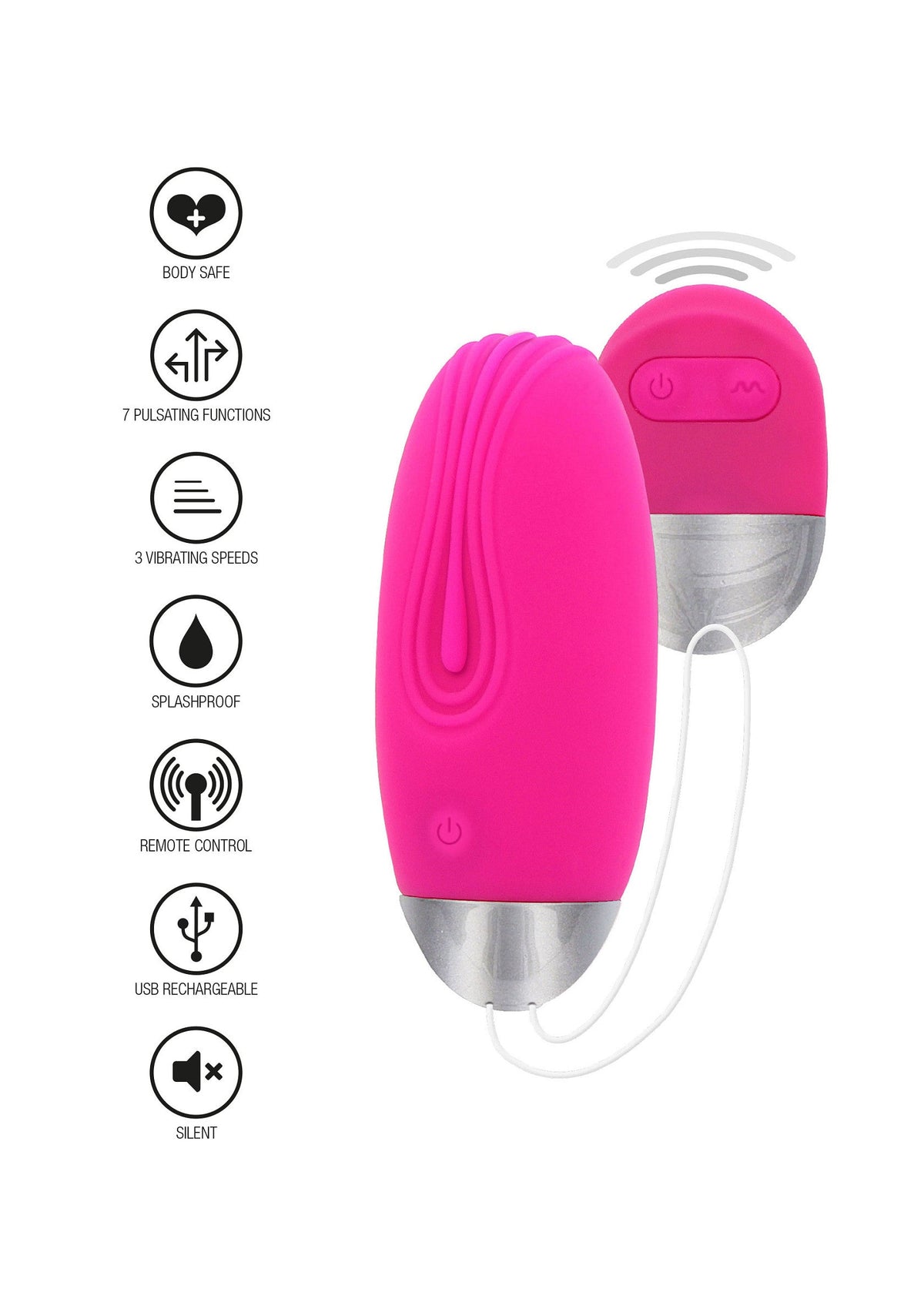 Funky Remote Egg PINK - 5