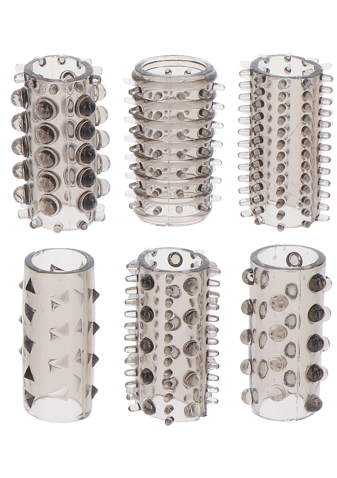 Power Penis Sleeve Set CLEAR - 4