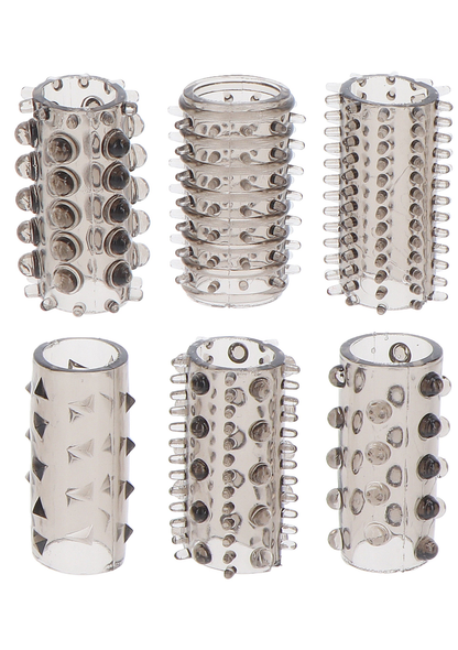 Power Penis Sleeve Set CLEAR - 4