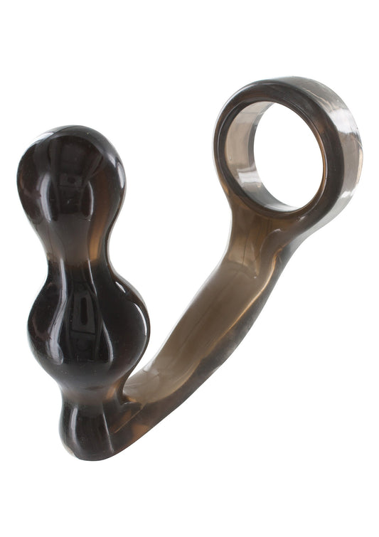 ToyJoy Manpower Power Plug &amp; Penis Ring - Gray