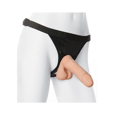 ULTRASKYN Harness en Dildo - 7 / 18 cm Fleischfarben - 1