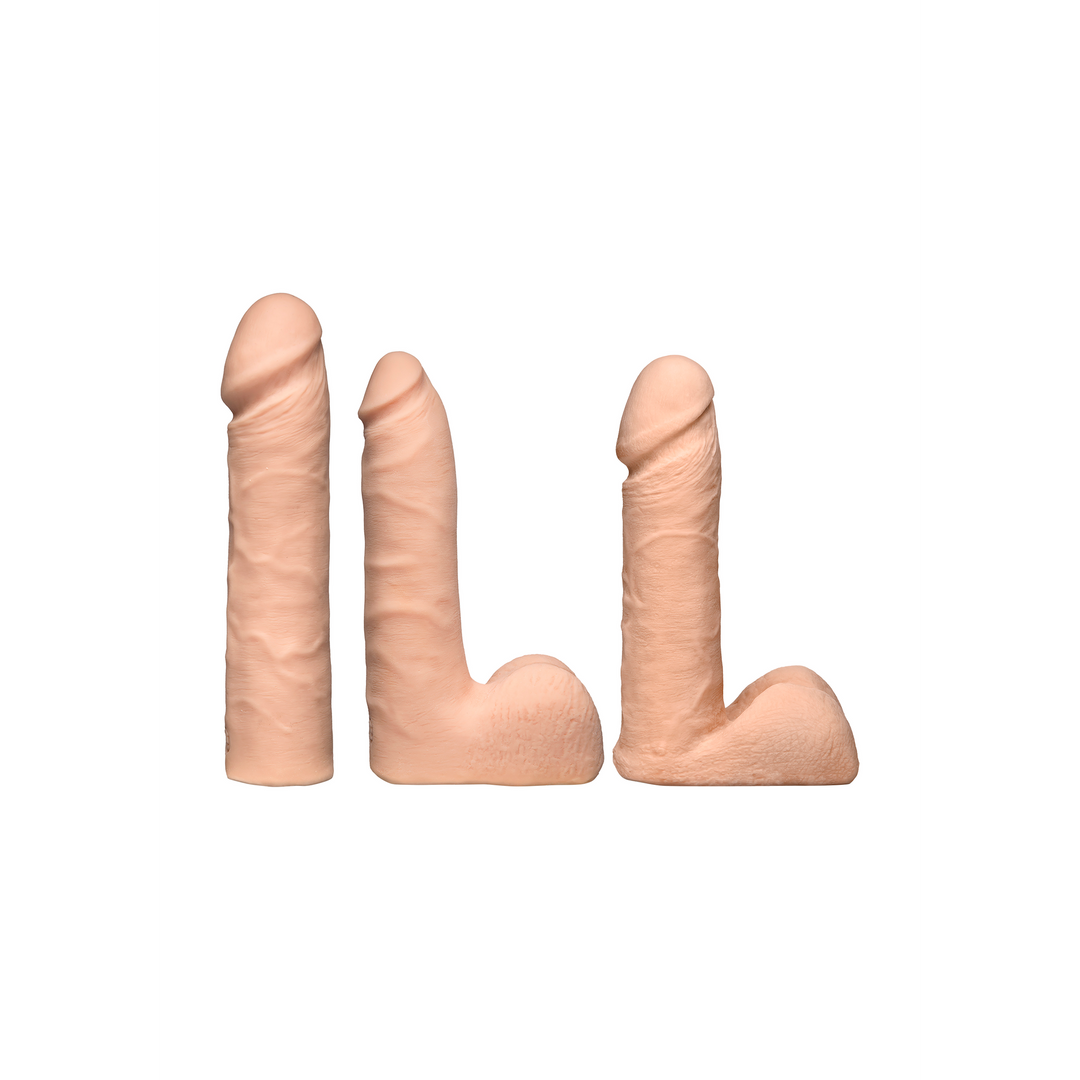 Vibrerende Dual Density ULTRASKYN Speelgoed Set + Afstandsbediening Fleischfarben - 1