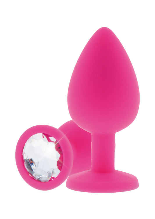 ToyJoy Anal Play Diamond Booty Jewel Small - Pink